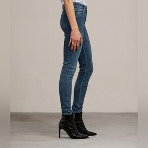 Allsaints Gracie Jeans Blue Skinny Jeans 27